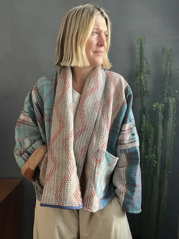 vintage kantha textiles