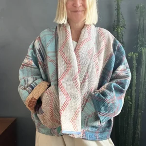vintage kantha jacket