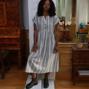 Buttoned Shirt Dress