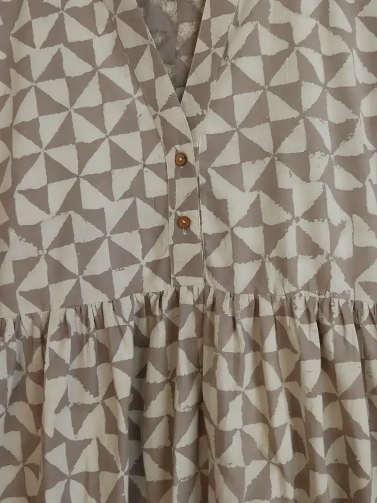 block printed fabric