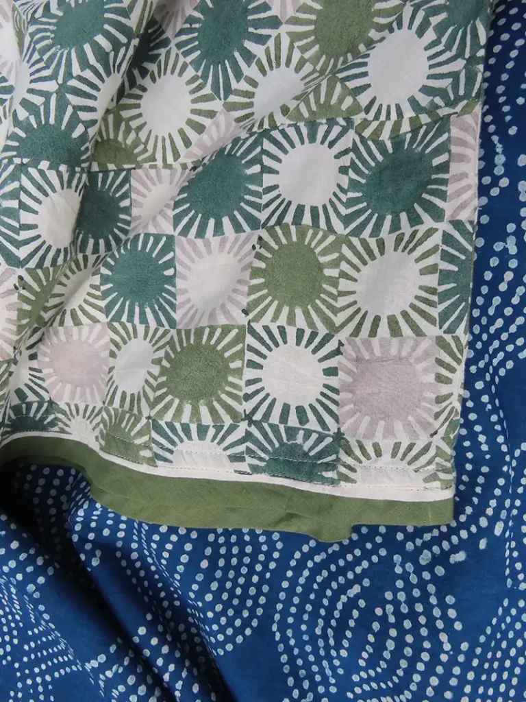 block printed cotton