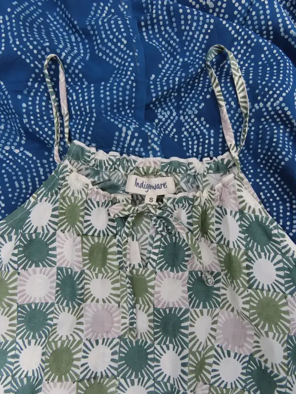 block printed dresses
