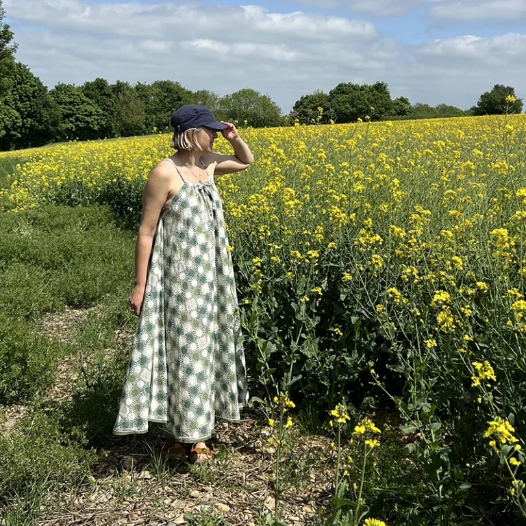 block printed cotton