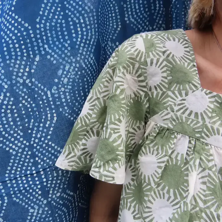 light cotton blouse