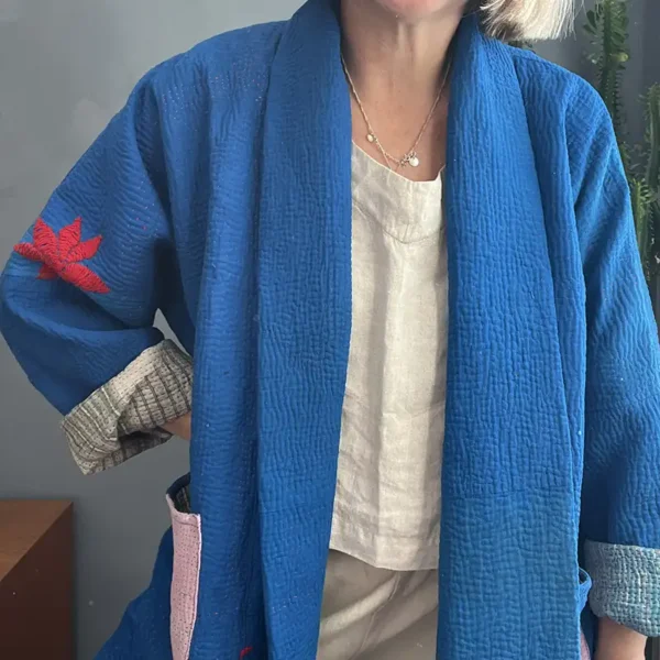 long kantha jacket