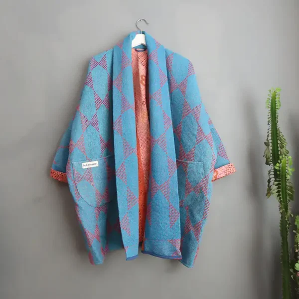 long kantha jacket