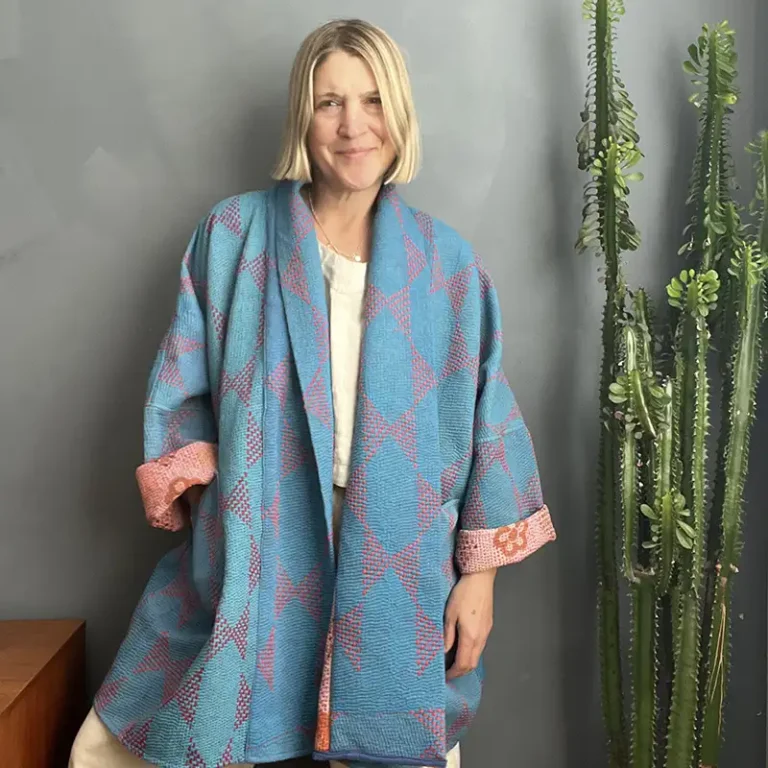 long kantha jacket