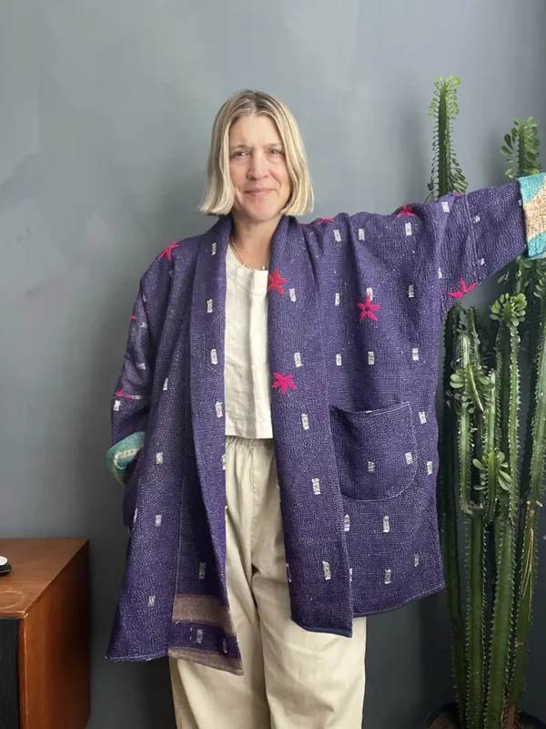 kantha coat