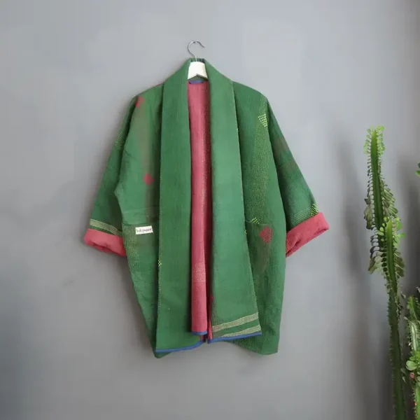 vintage kantha jacket