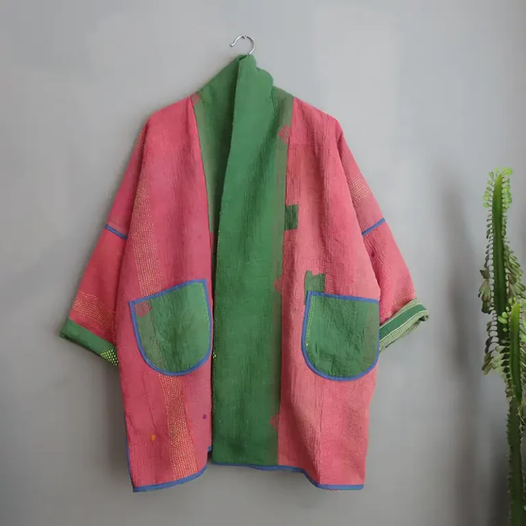 vintage kantha jacket