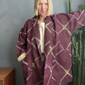 long kantha jacket