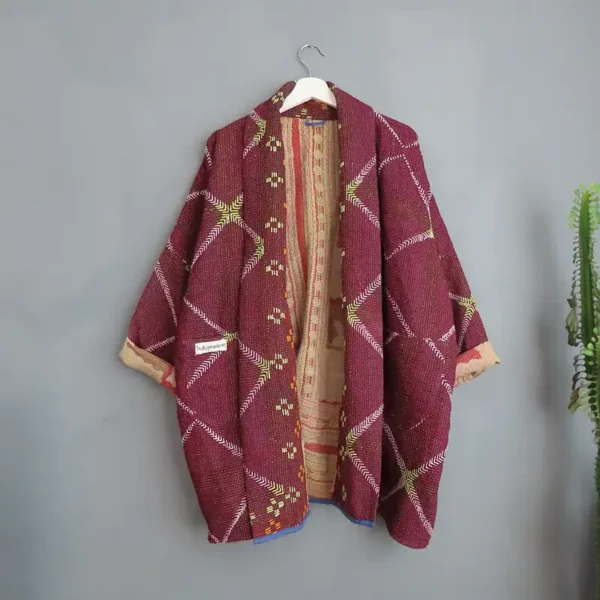 vintage kantha jacket