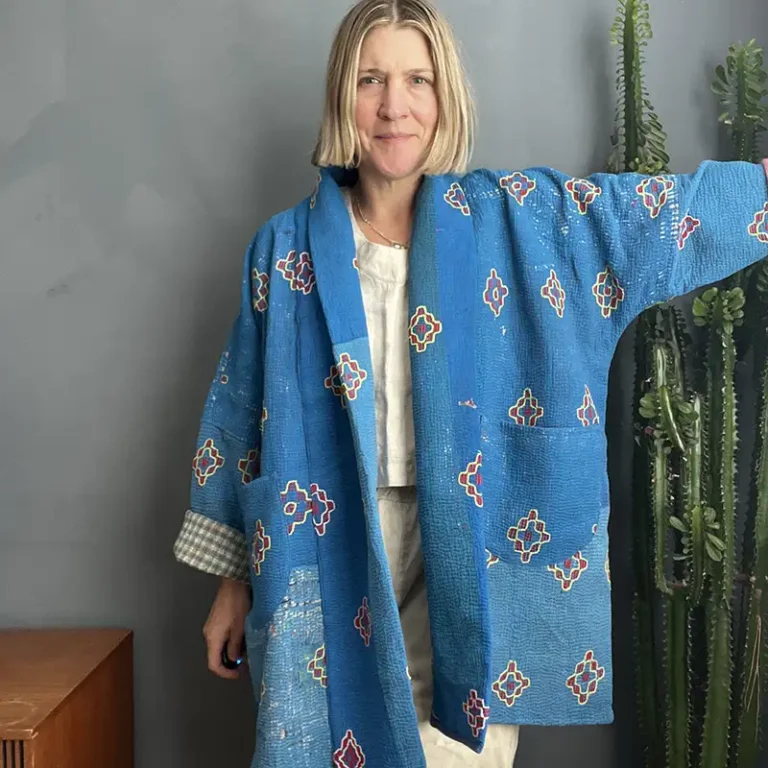 kantha coat