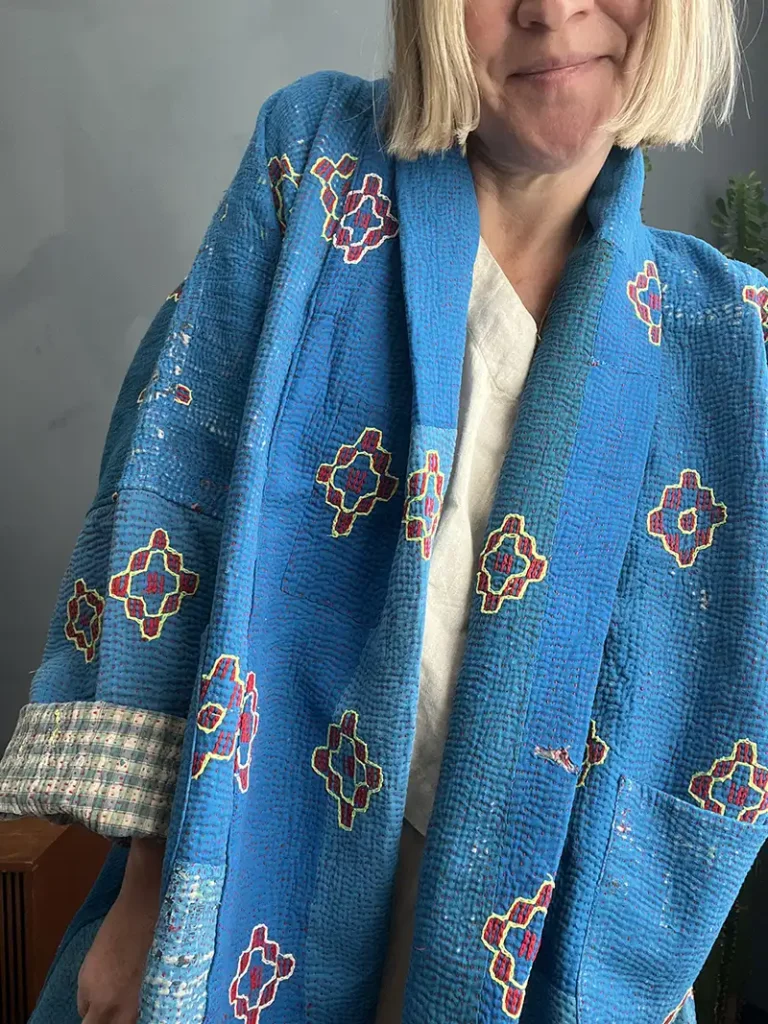 long kantha jacket