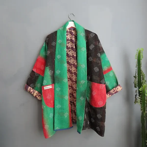 kantha coat