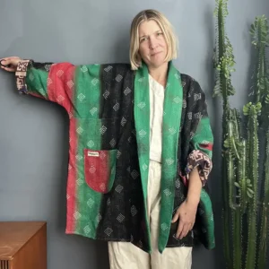kantha coat