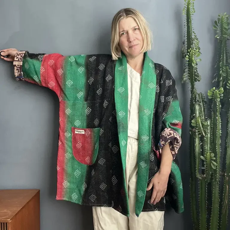 kantha coat