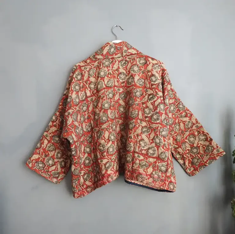 short kantha jacket