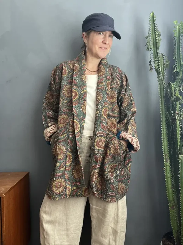 kantha coat