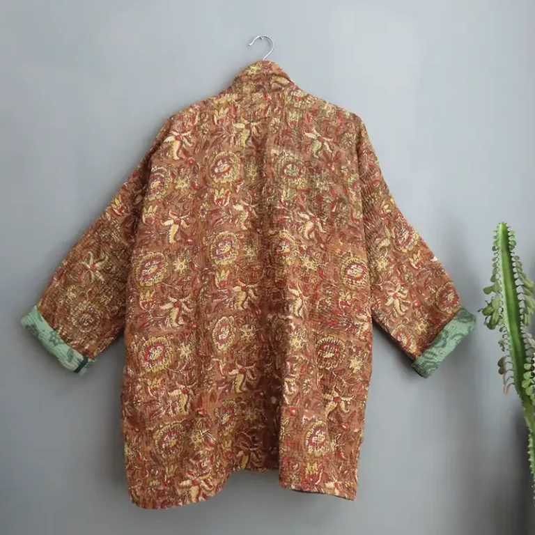 long kantha coat