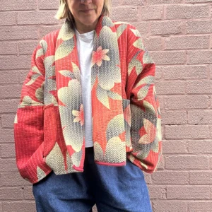 kantha quilted jacket