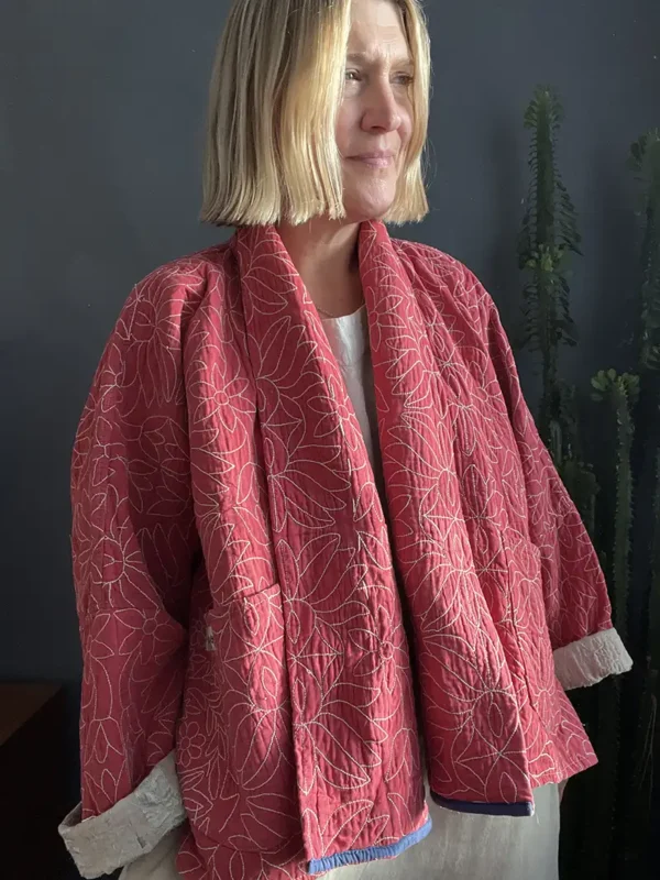 vintage kantha jacket