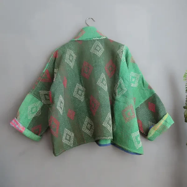 vintage patchwork jacket