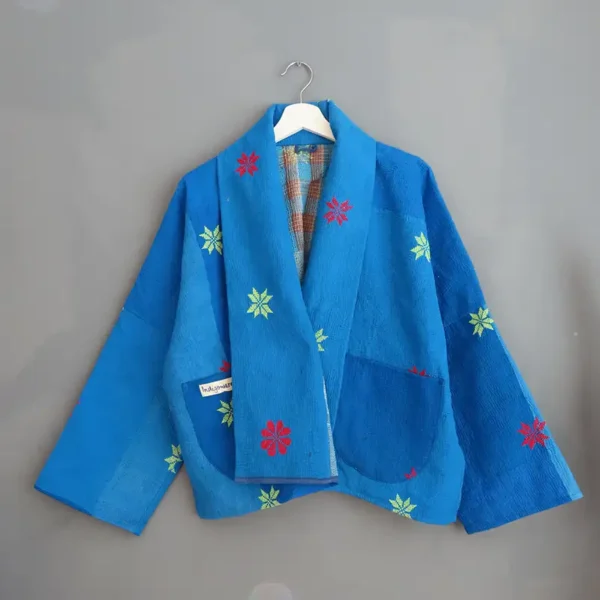 vintage kantha jacket