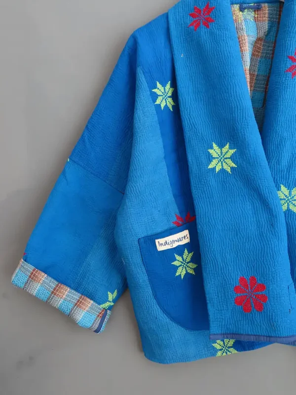 vintage kantha jacket
