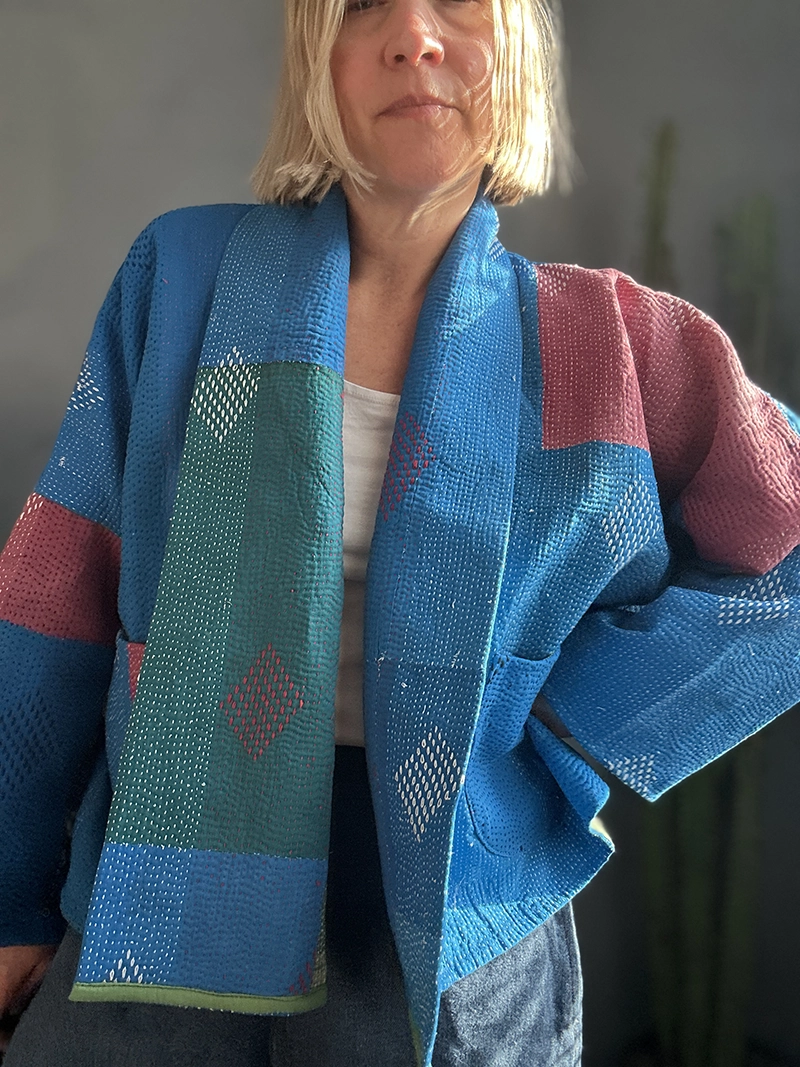 KANTHA QUILT JACKET