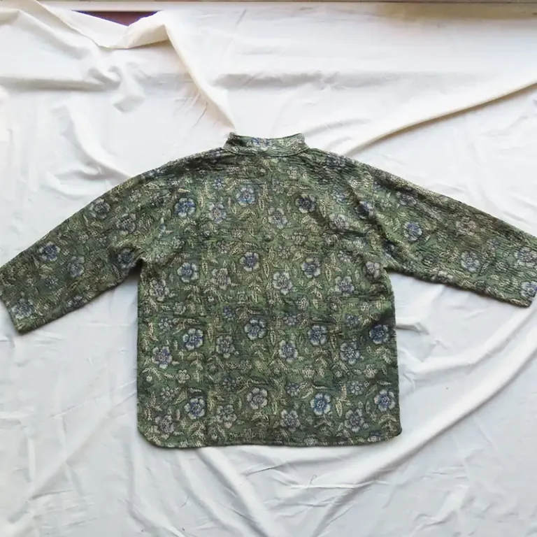 kantha quilted jacket