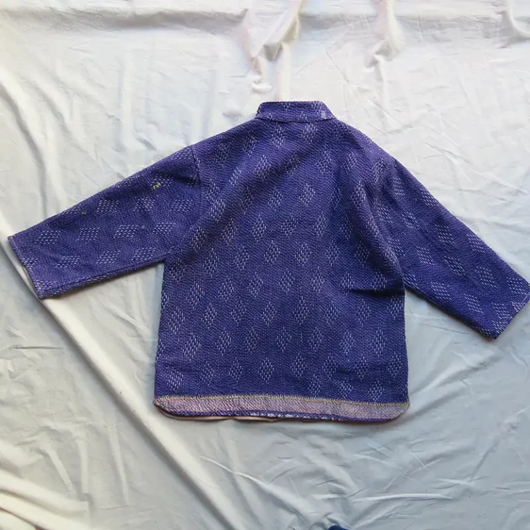 short kantha jacket