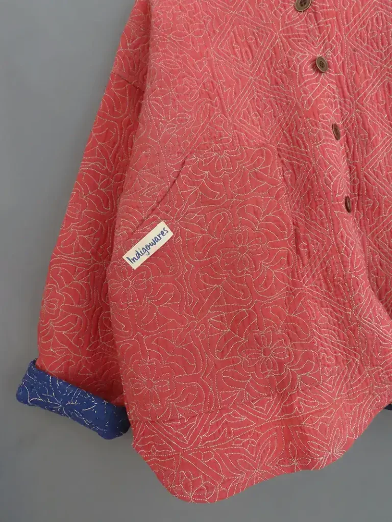 vintage kantha jacket