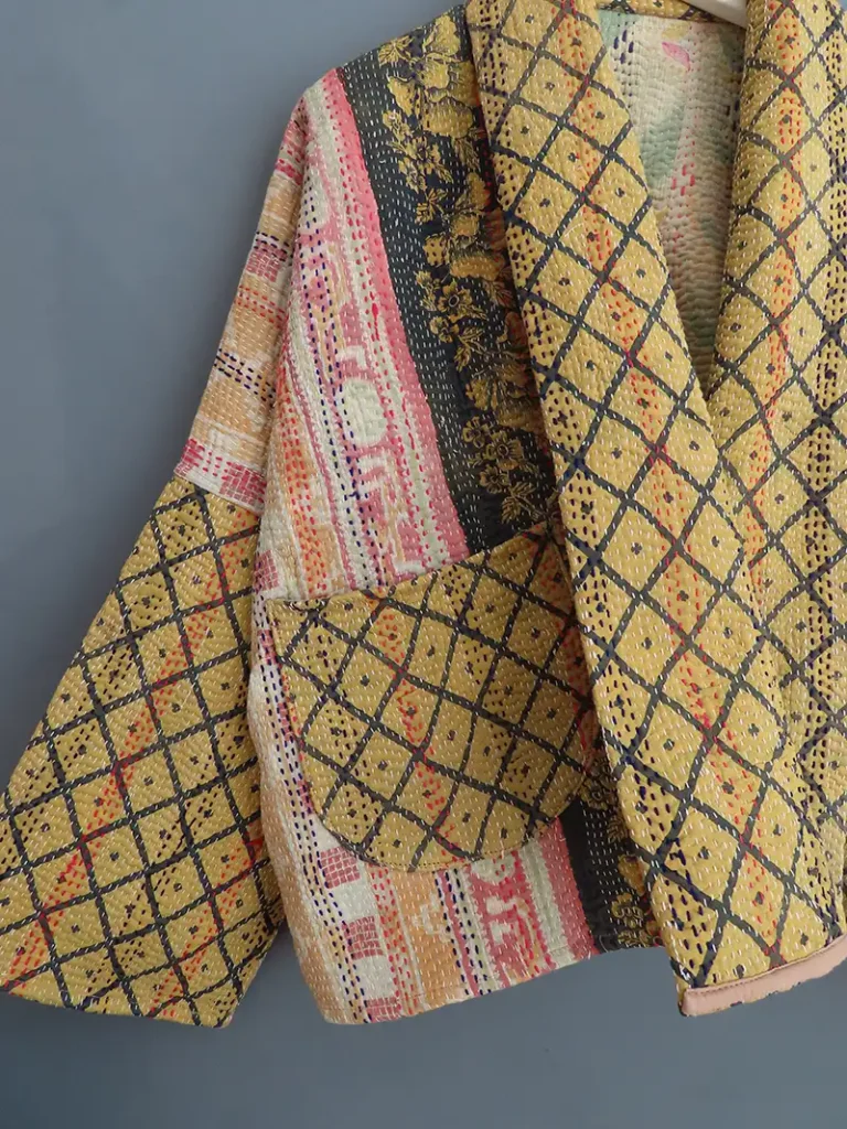 KANTHA FABRIC JACKET