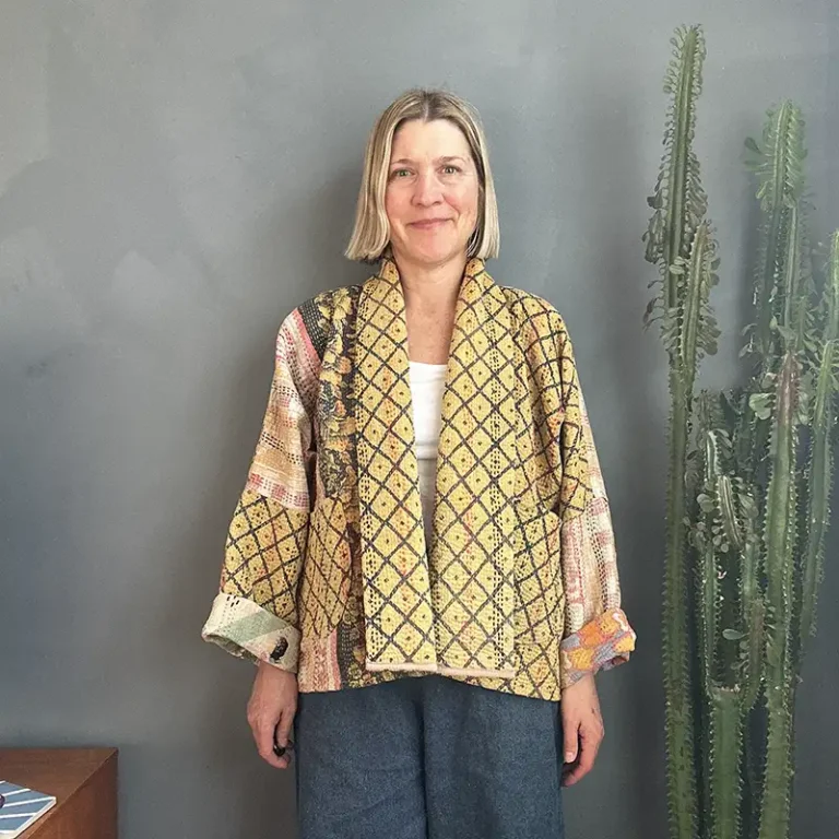 KANTHA FABRIC JACKET