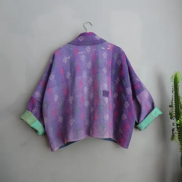 kantha fabric jacket