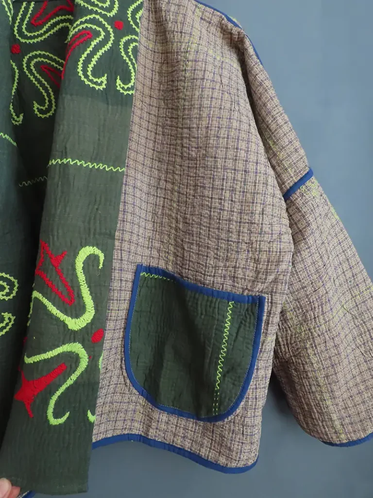 KANTHA FABRIC EMBROIDERY