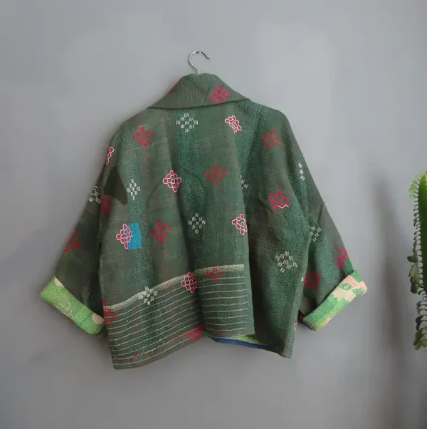 vintage kantha jacket