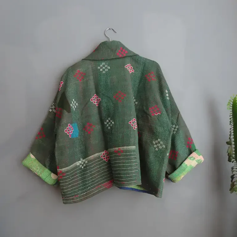 vintage kantha jacket
