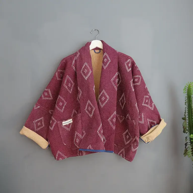 vintage kantha jacket