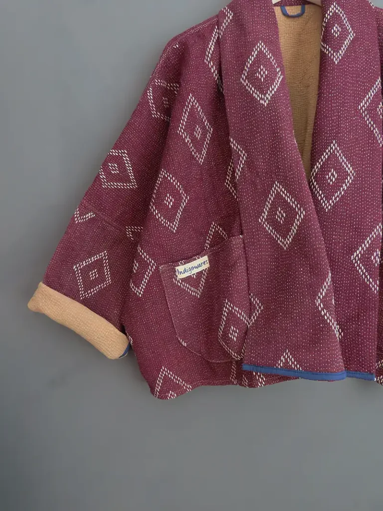 kantha coat