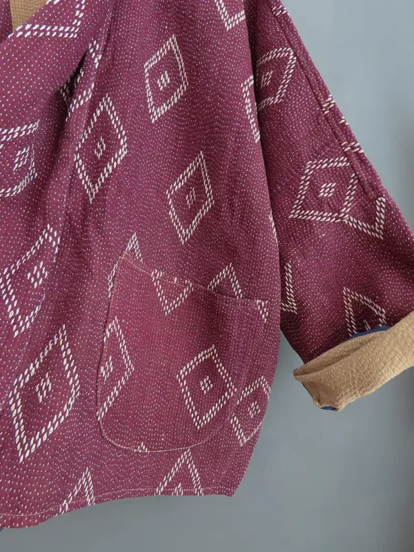 kantha coat