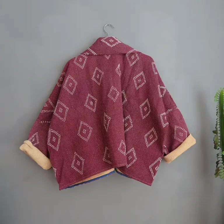 vintage kantha jacket