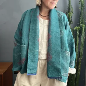 vintage kantha jacket
