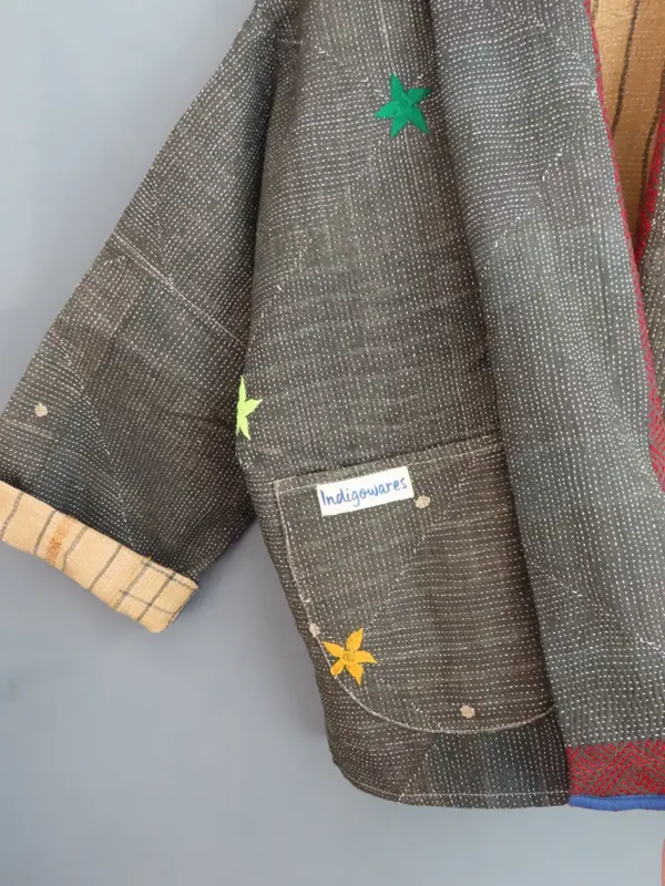 vintage kantha fabric