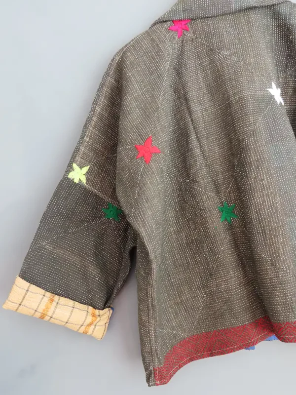 kantha coat
