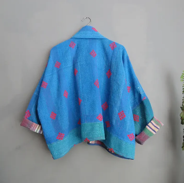 short kantha jacket