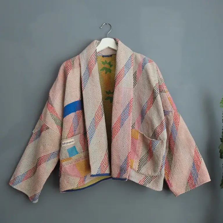 vintage kantha jacket