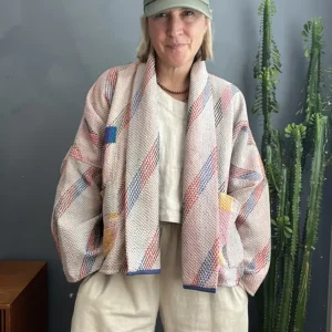 vintage kantha jacket