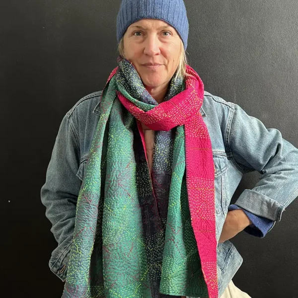 vintage kantha fabric
